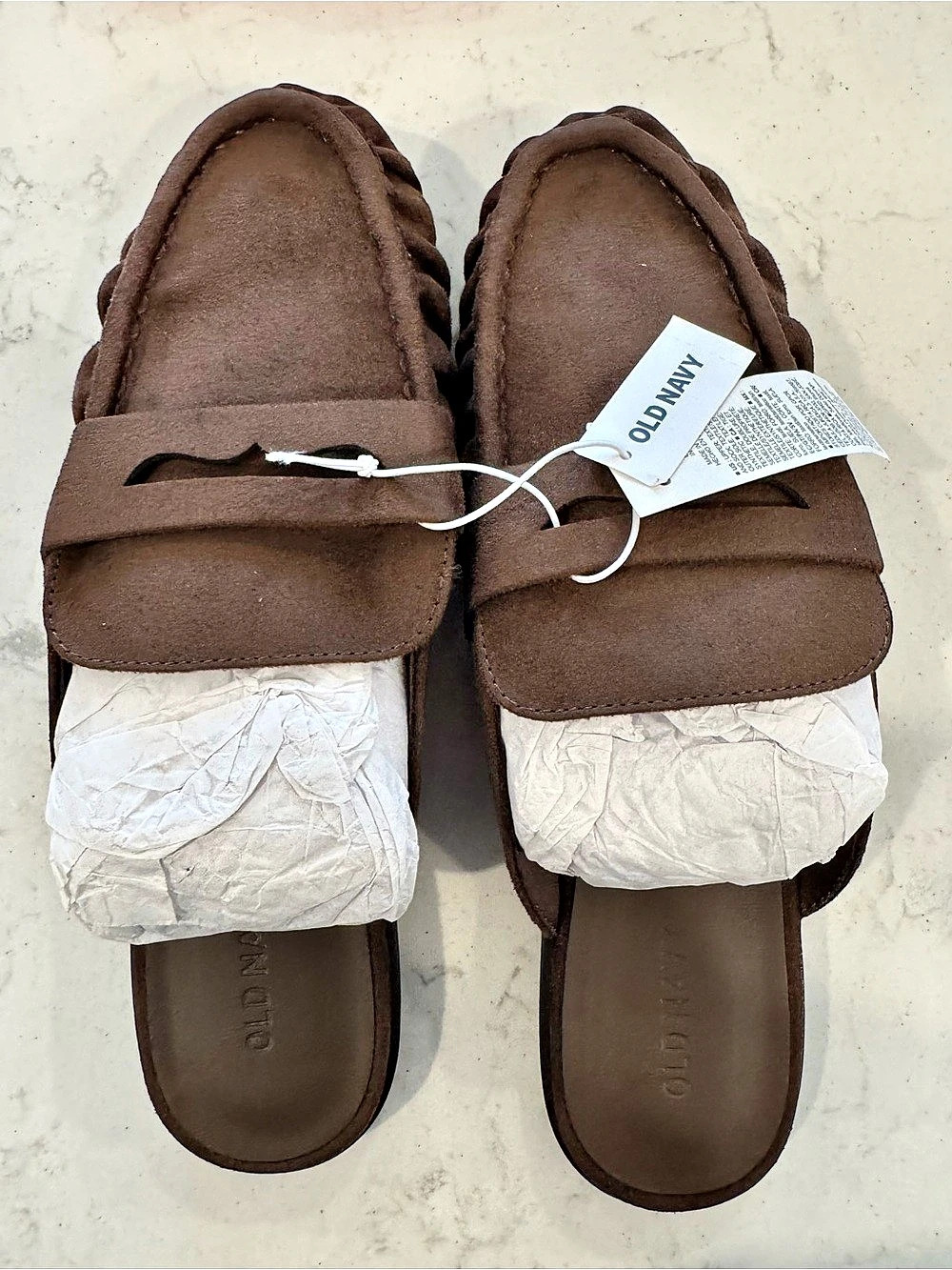 Old Navy Brown mules US 8 NWT